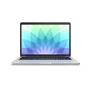 Premium Laptop Demo Mock-up - Silver